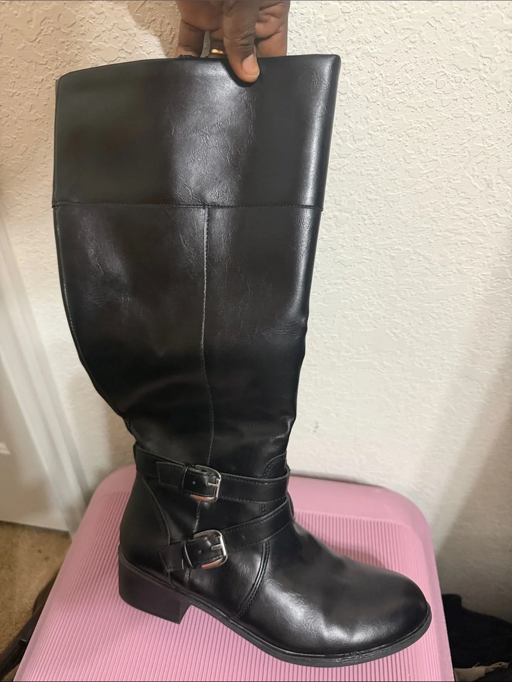 Black Tall Women's Riding Boots